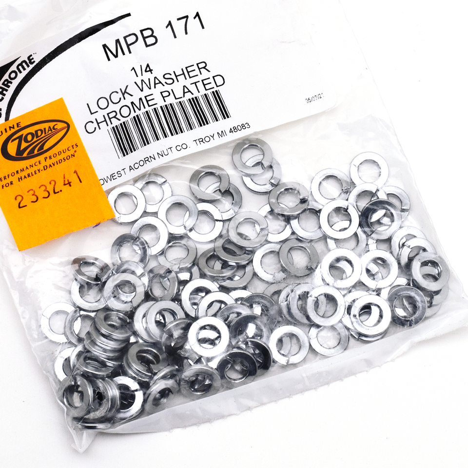CHROME PLATED NUTS AND WASHERS ASSORTMENT - view 1
