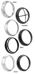 PERFORMANCE MACHINE 7" HEADLIGHT BEZELS - view 1