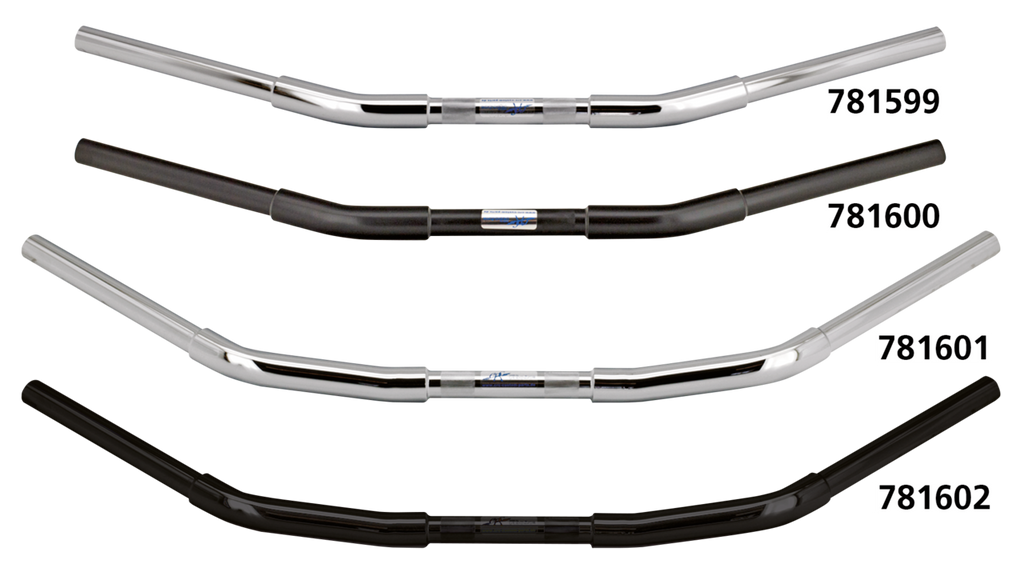 FEHLING FAT DRAG BARS FOR ONE INCH DIAMETER HANDLEBAR CLAMPS - view 2