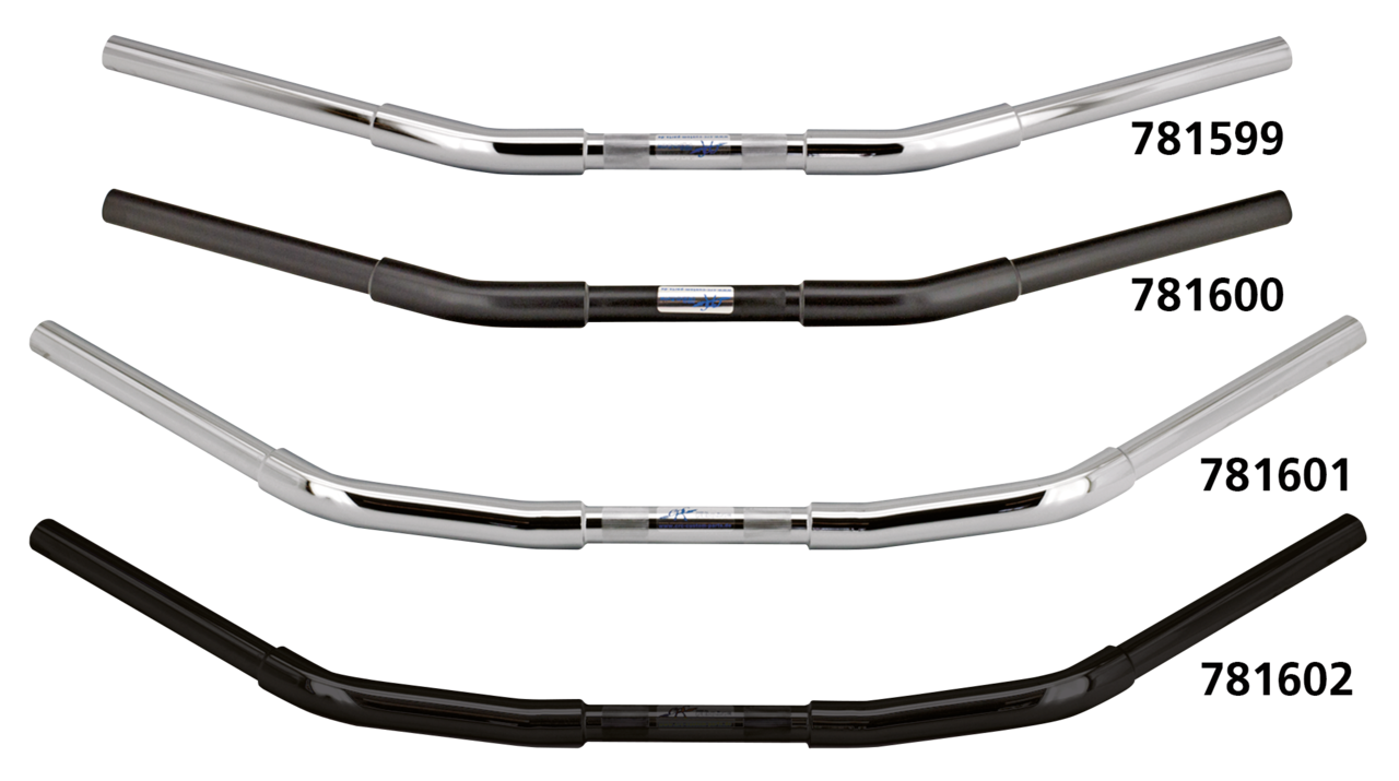 FEHLING FAT DRAG BARS FOR ONE INCH DIAMETER HANDLEBAR CLAMPS - view 2