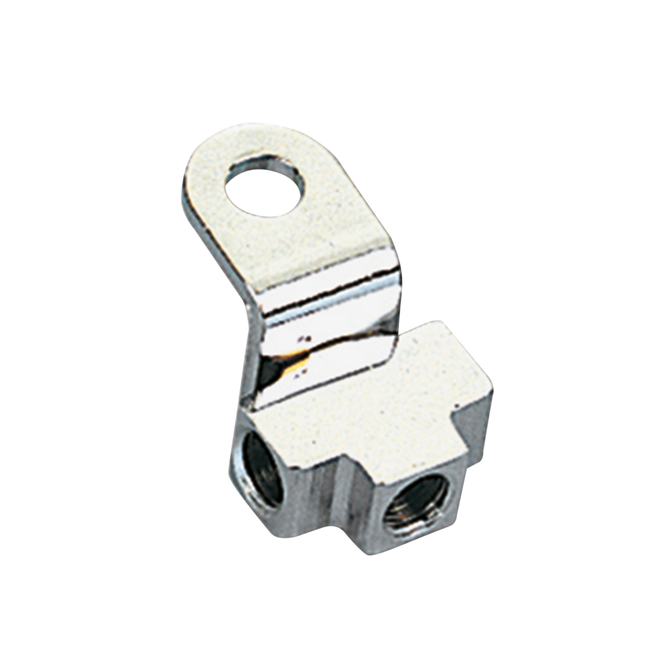 CHROME REPLACEMENT BRAKE LINE TEES Secondary image