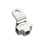 CHROME REPLACEMENT BRAKE LINE TEES - view 2