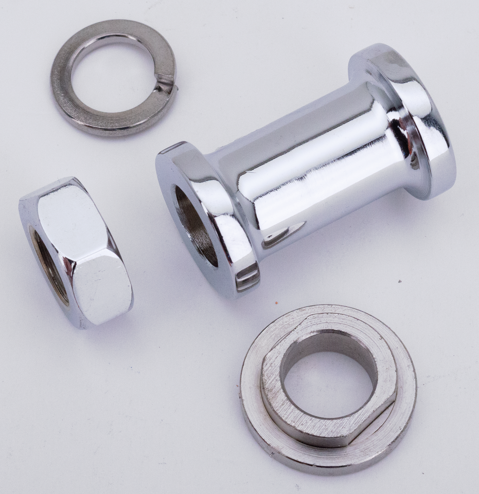 CHROME PLATED FRONT AND REAR AXLES - view 1