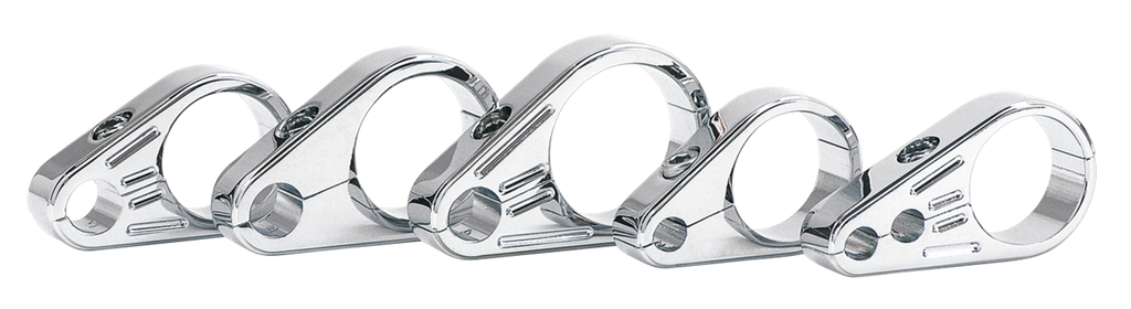 ZODIAC CHROME CABLE CLAMPS - view 2