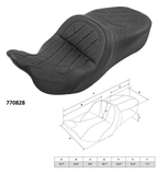 C.C. RIDER SUNRISER 2-UP SEATS FOR TOURING - view 2