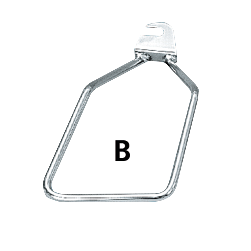 CHROME SADDLEBAG SUPPORTS - view 2