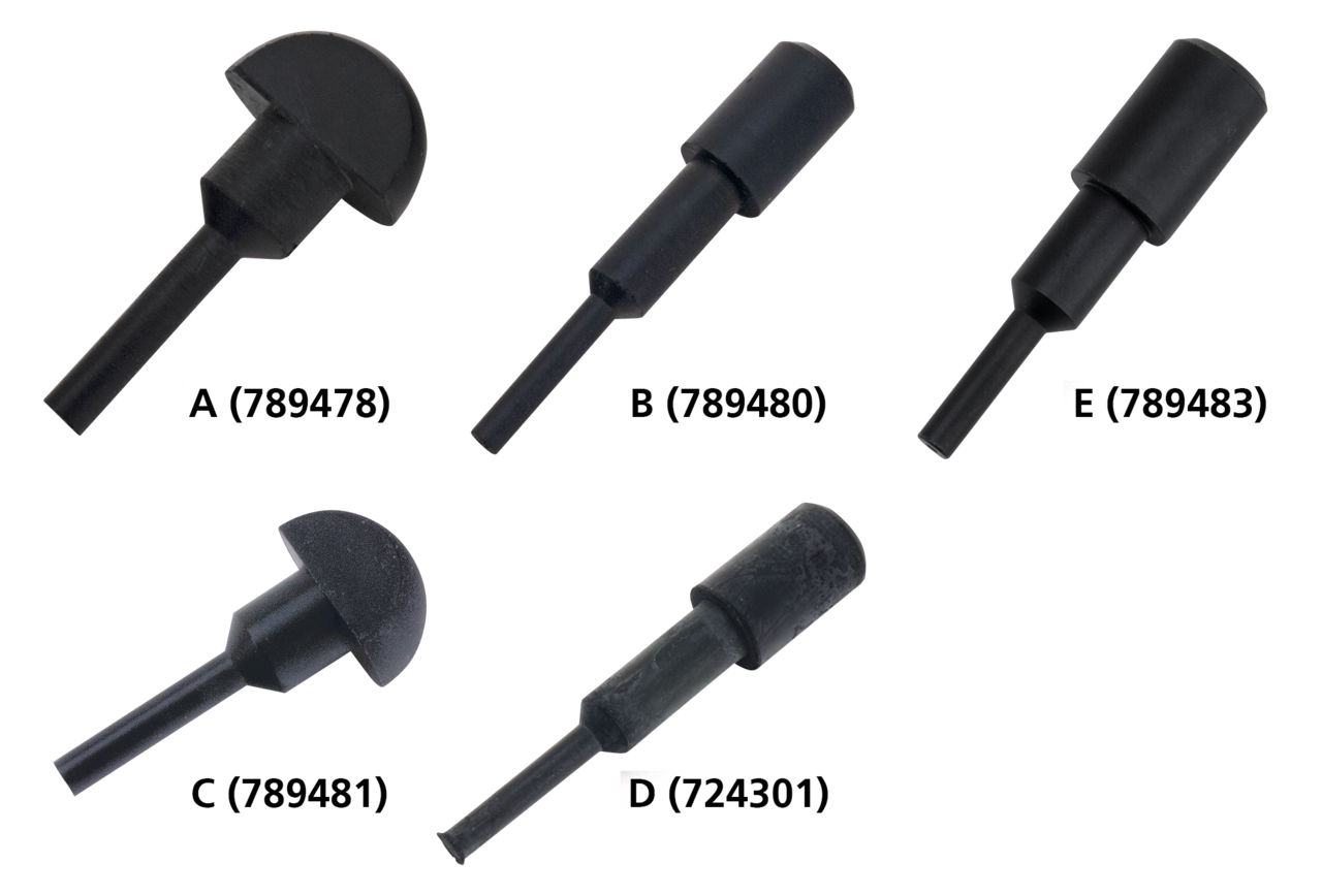 REAR BRAKE CALIPER BUMPER RUBBERS Secondary image