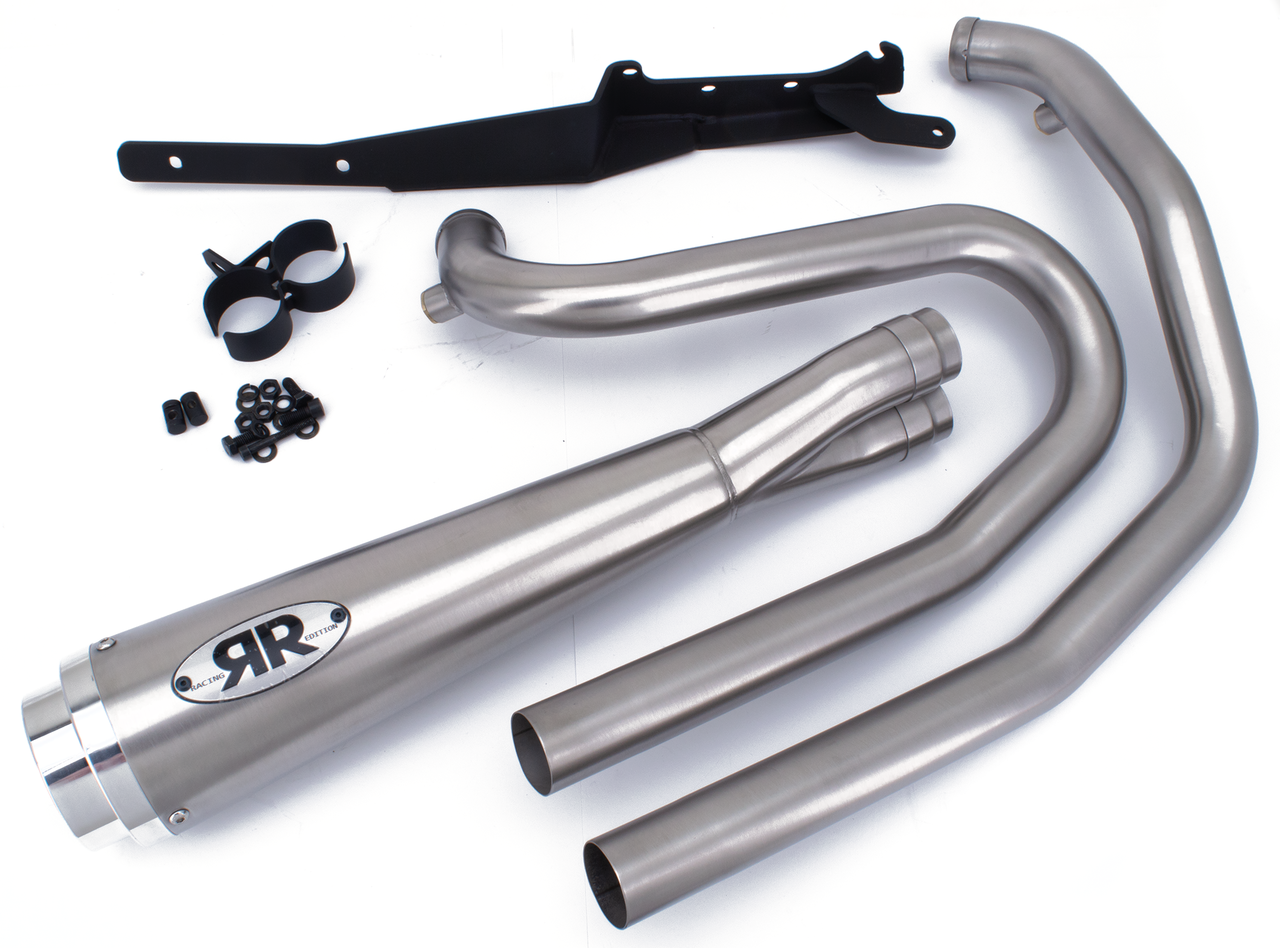 REDTHUNDER 2-INTO-1 EXHAUST SYSTEMS WITH ALUMINUM END CAP - view 1 Main image
