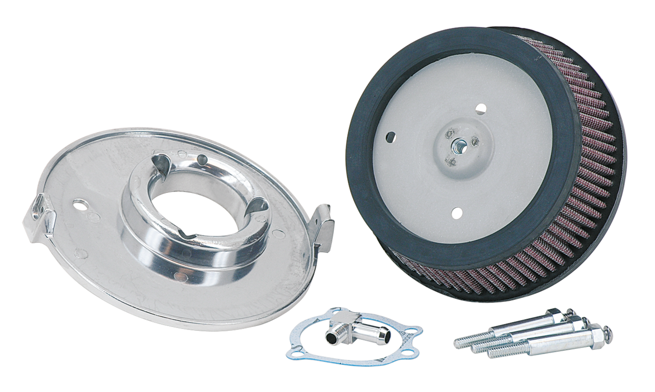 "SUPER SUCKER" HIGH PERFORMANCE ROUND STYLE AIR CLEANER KIT - view 1 Main image