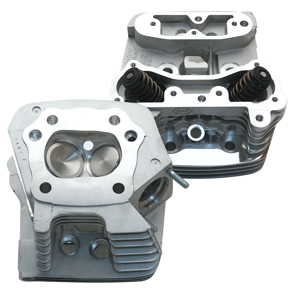 S&S EVOLUTION BIG TWIN PERFORMANCE CYLINDER HEADS - view 1