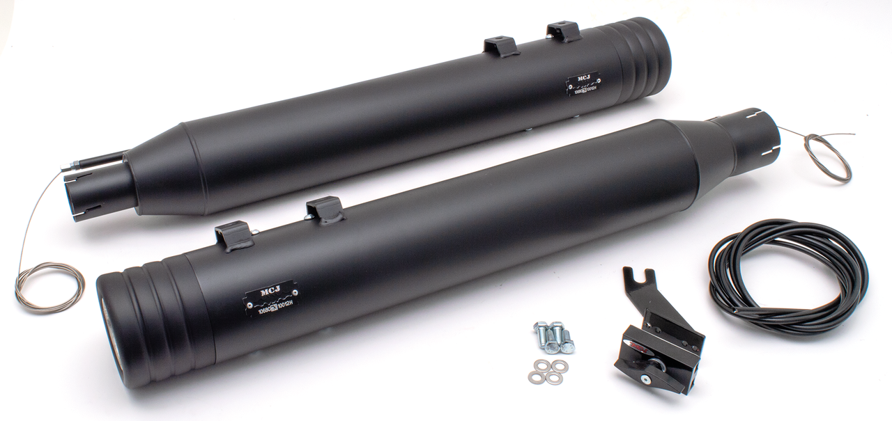 MCJ ADJUSTABLE EXHAUSTS FOR TOURING - view 1 Main image