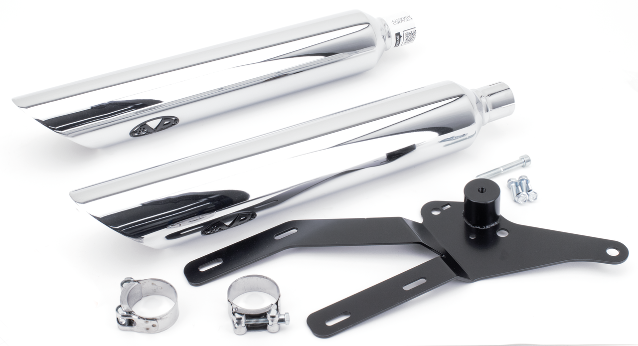 V-PERFORMANCE SLIP-ON MUFFLERS FOR MILWAUKEE EIGHT SOFTAIL - view 1