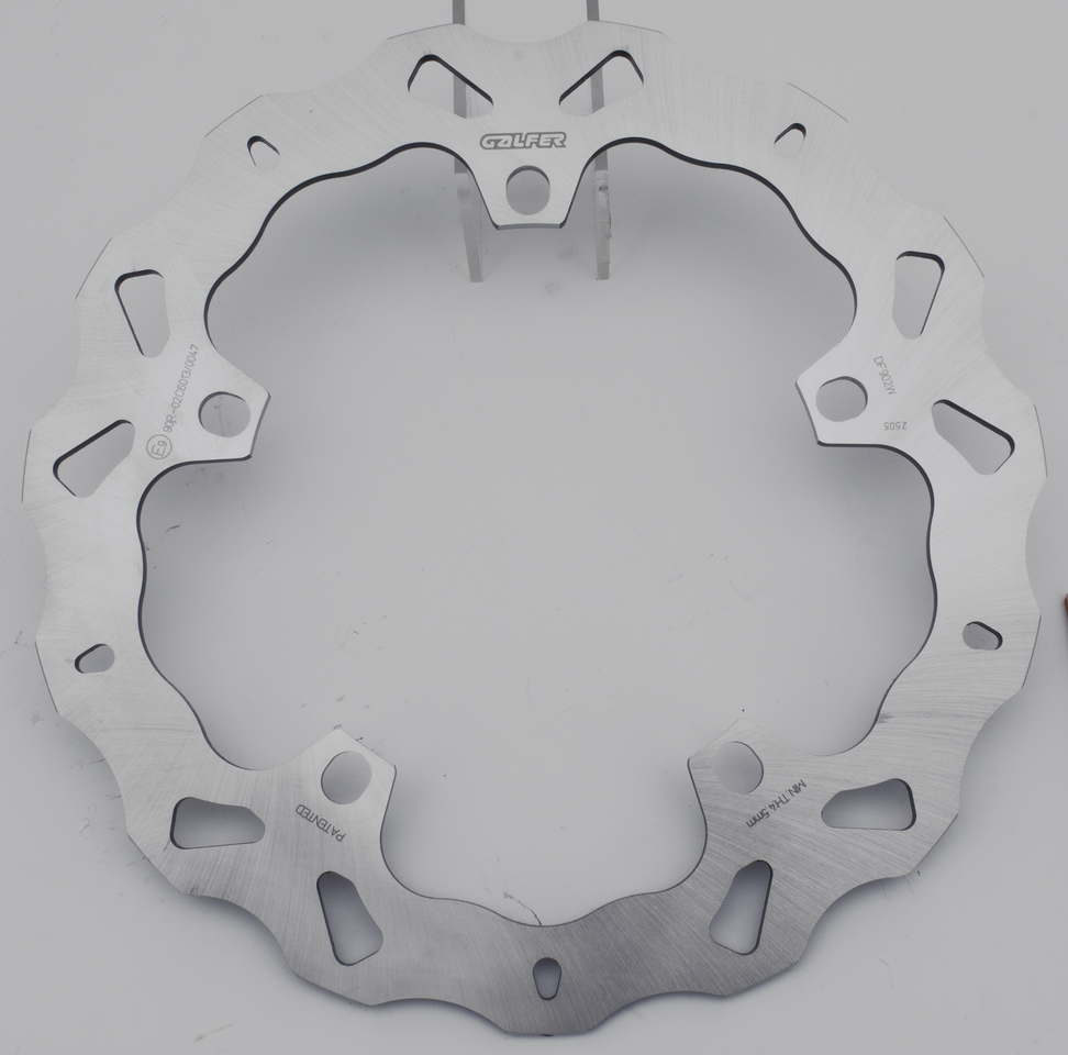 GALFER "WAVE" DISC BRAKE ROTORS - view 1