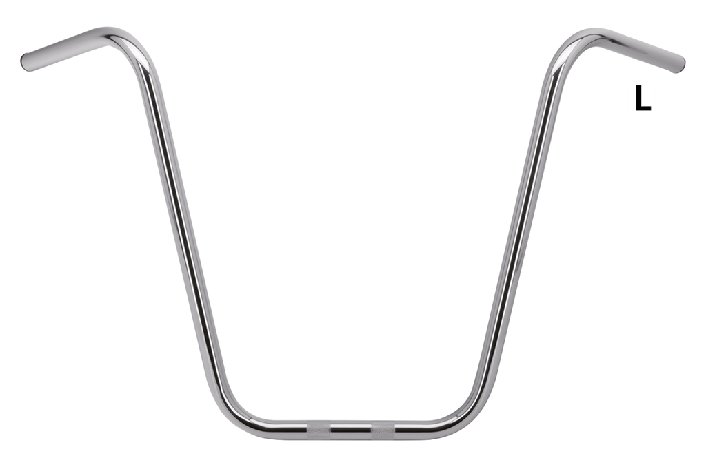 ZODIAC ONE INCH DIAMETER APE HANGER HANDLEBARS - view 1