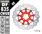 GALFER "WAVE" FLOATING DISC BRAKE ROTORS - view 2