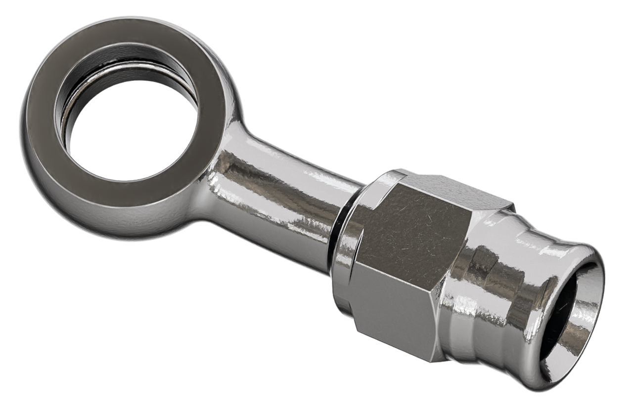 GOODRIDGE ULTIMATE STAINLESS STEEL BRAIDED BRAKE AND CLUTCH LINES WITH ALL CHROME OR STAINLESS STEEL FITTINGS - view 1 Main image