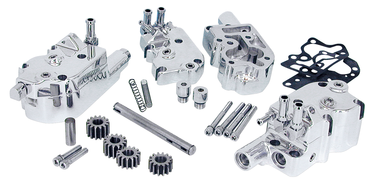 ZODIAC ALUMINUM OIL PUMPS FOR BIG TWIN 1936-1999 - view 1