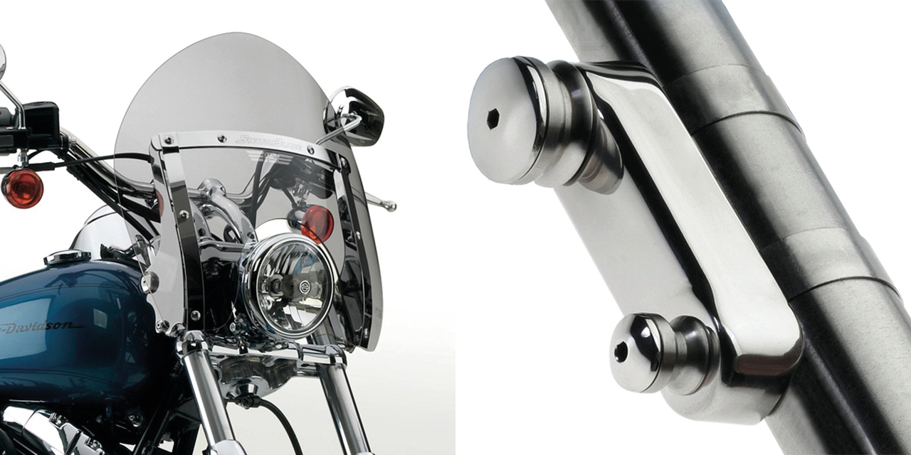 NATIONAL CYCLE SWITCHBLADE SHORTY QUICK-RELEASE WINDSHIELDS - view 1