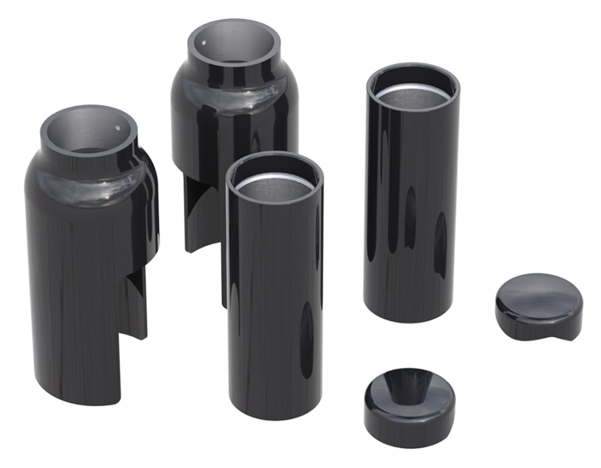 RICK'S FRONT FORK DRESS-UP COVER KITS FOR SOFTAIL & NIGHTSTER - view 1 Main image