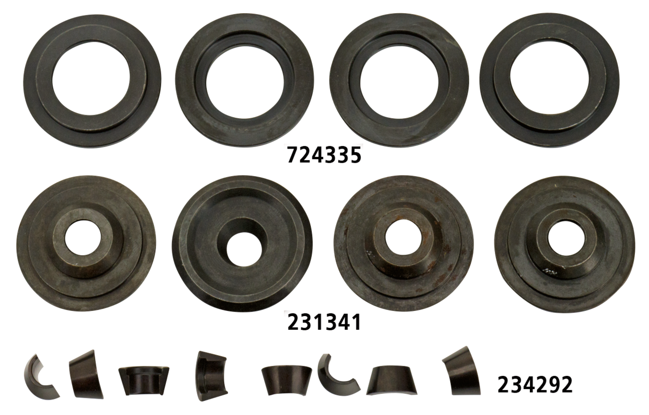 VALVE SPRING COLLARS & RETAINERS FOR KNUCKLEHEAD Secondary image