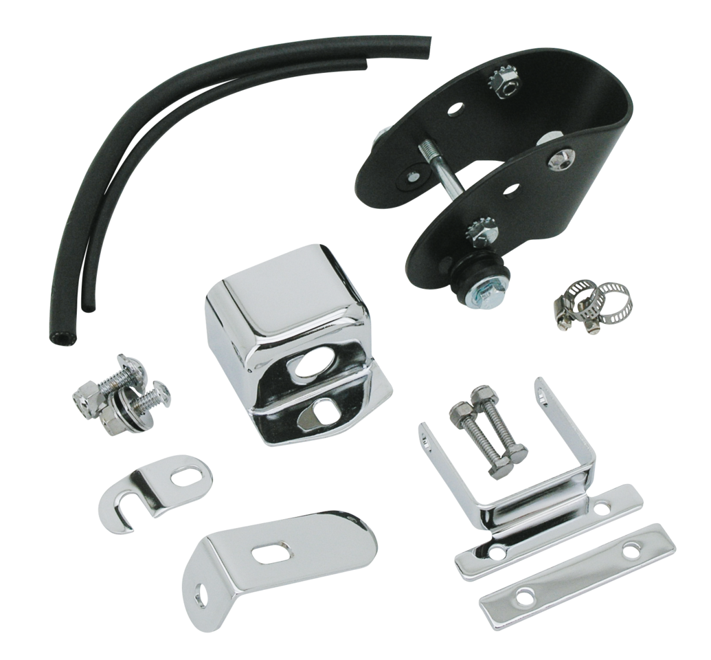 ONE PIECE "RUBBER MOUNTED" FAT BOB TANK FOR SPORTSTER - view 1