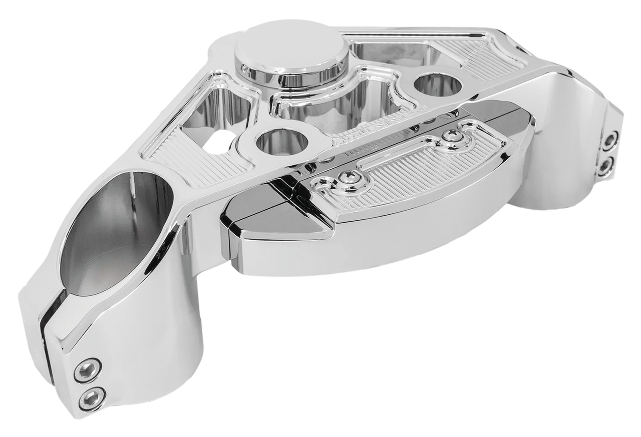 ARLEN NESS METHOD UPPER FORK CLAMPS AND TRIPLE TREES FOR ROAD GLIDE - view 1 Main image