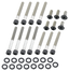 BLACK STAINLESS STEEL PRIMARY COVER SCREWS - view 1