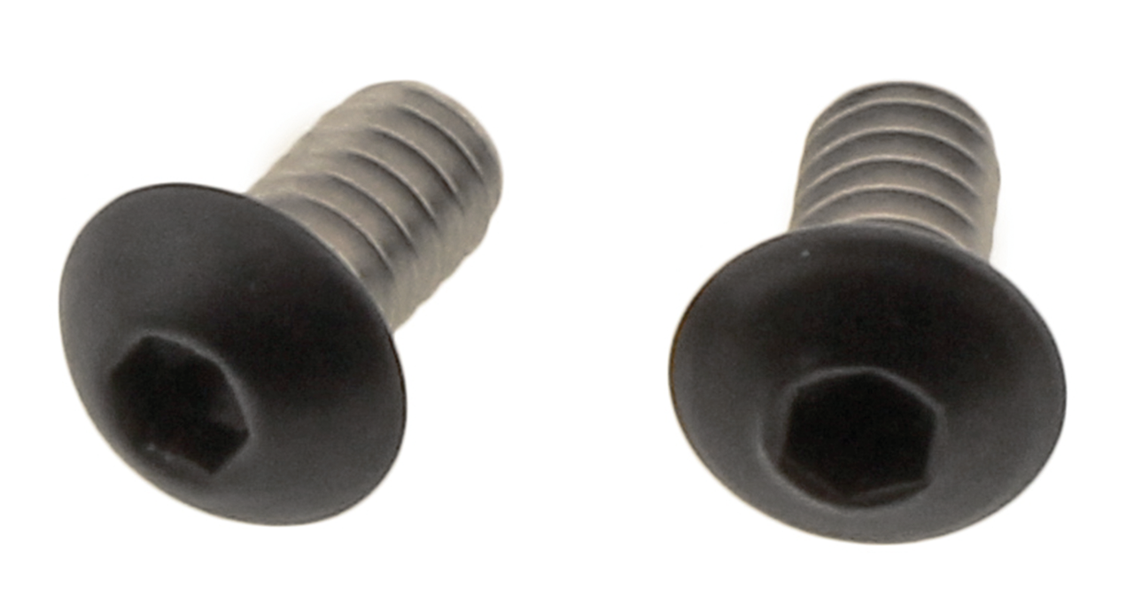 BLACK STAINLESS STEEL AIR CLEANER COVER SCREWS - view 1