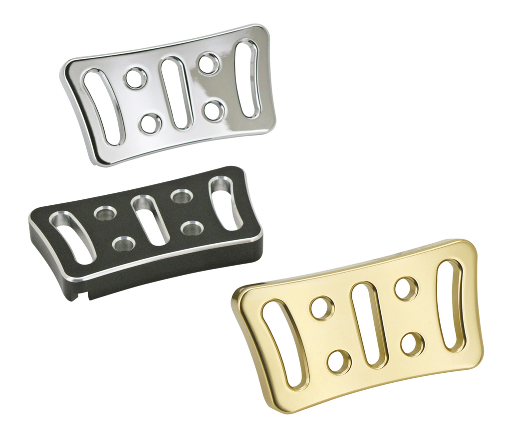 BILLET ALUMINUM BRAKE PEDAL PADS FOR TOURING - view 2