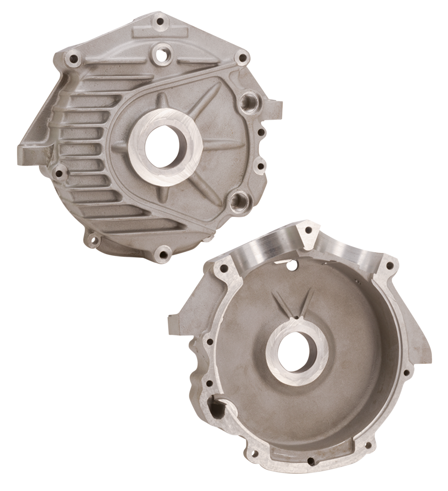 LEFT SIDE CRANKCASE FOR 45CI MODELS - view 1