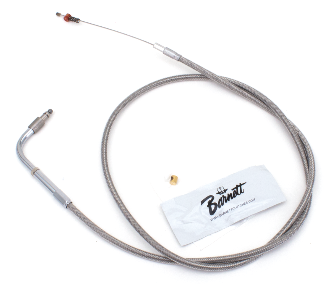 T04 - THROTTLE & IDLE CABLE 1996-2015 SOFTAIL, 1996-2017 DYNA, 1996-2001 CARBURETOR EQUIPPED TOURING & 2007 TO PRESENT SPORTSTER - view 1