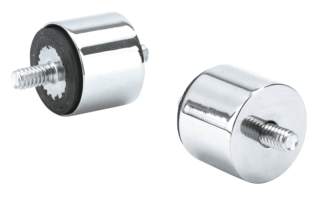 CHROME COVERED ANTI-VIBRATION MOUNTS - view 1