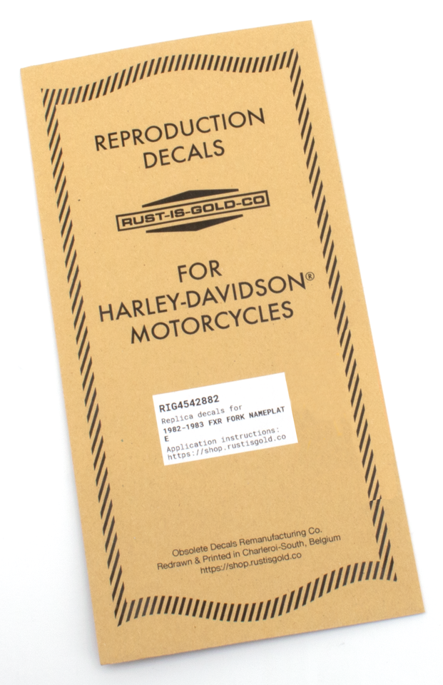 REPLICA OBSOLETE TRIPLE TREE DECALS BY RUST IS GOLD CO. Secondary image