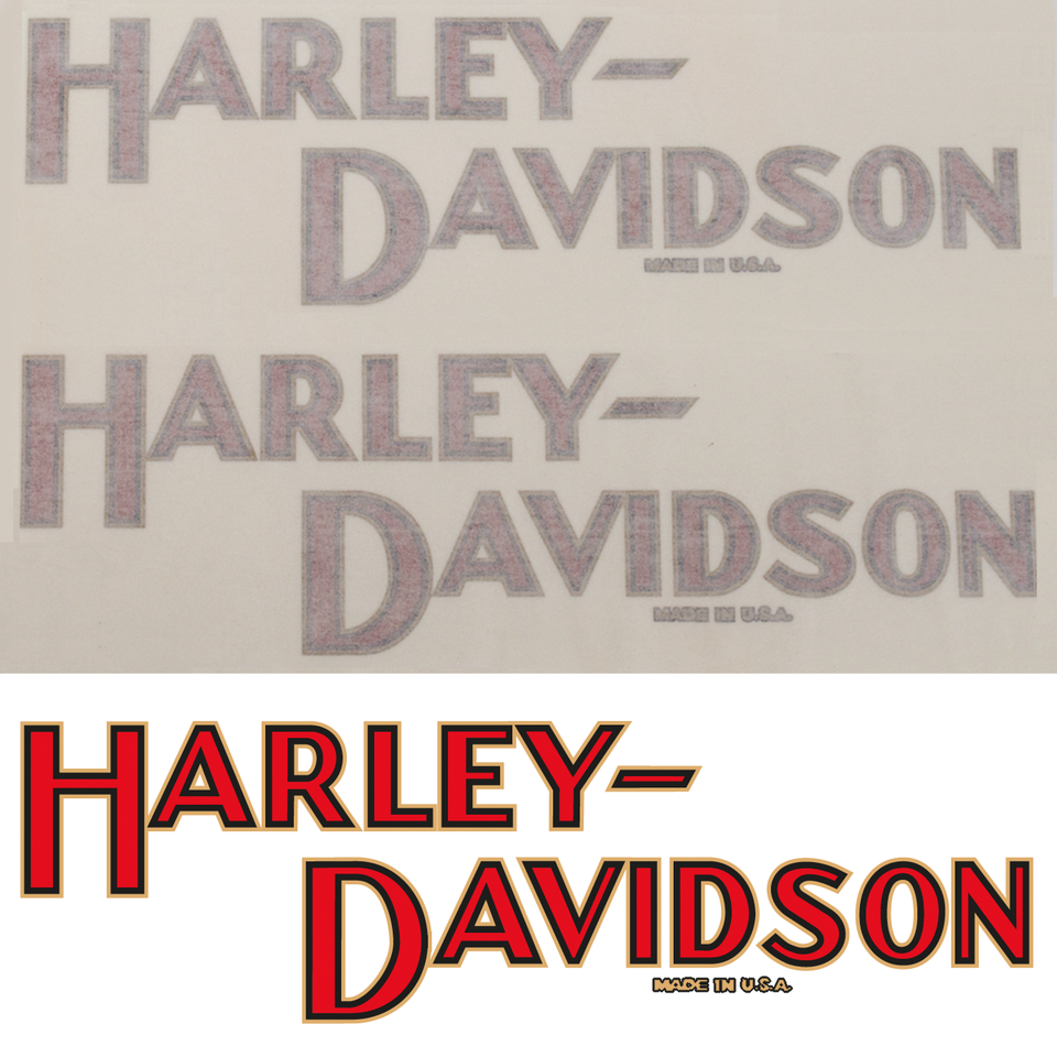 VINTAGE GAS TANK TRANSFERS & STICKERS - view 1