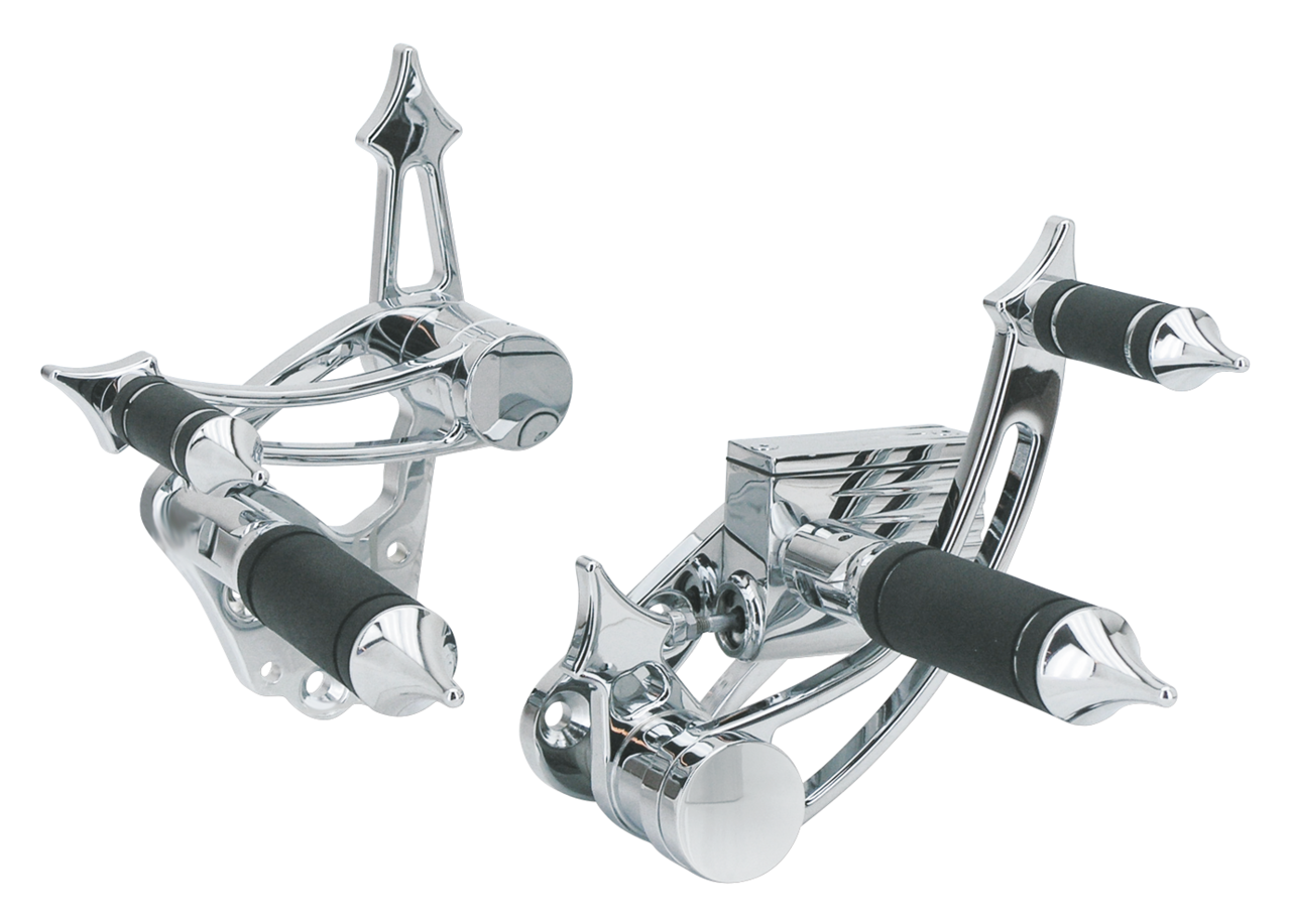 "GLADIATOR" BILLET ALUMINUM FORWARD CONTROL KITS FOR FX, FL AND SOFTAIL Secondary image