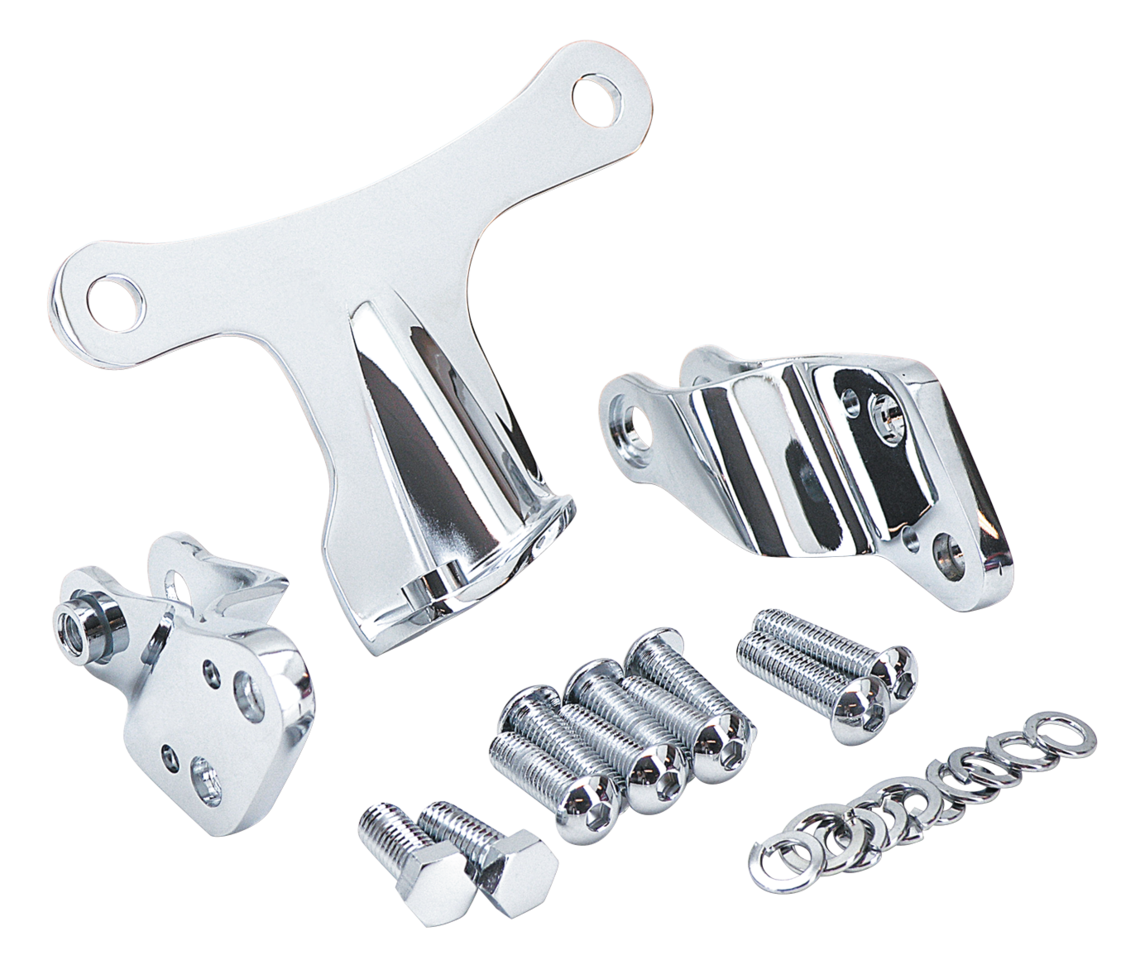 CHROME MOTOR MOUNT KIT FOR 2004-2022 XL SPORTSTER - view 1