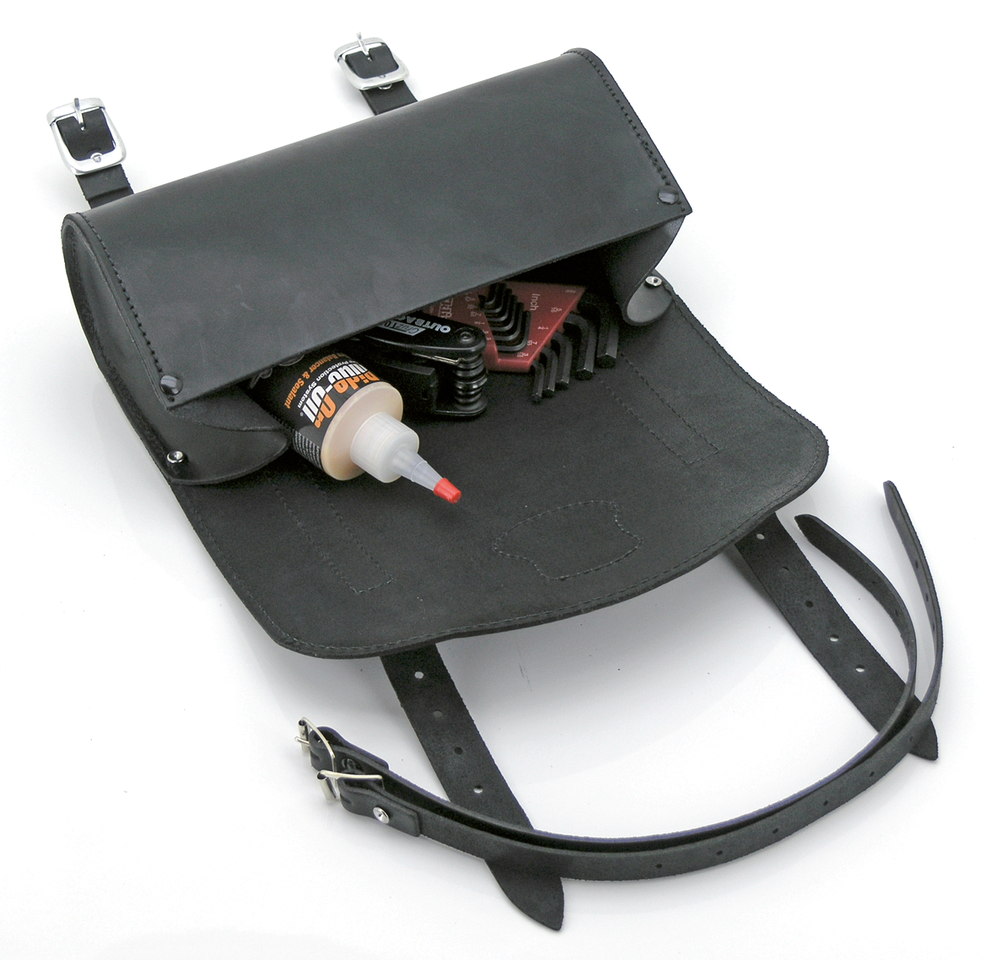 TEXAS LEATHER WINDSCREEN/FRAMEBAG - view 3