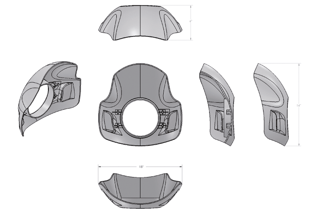 BURLY BRAND FAIRINGS - view 2