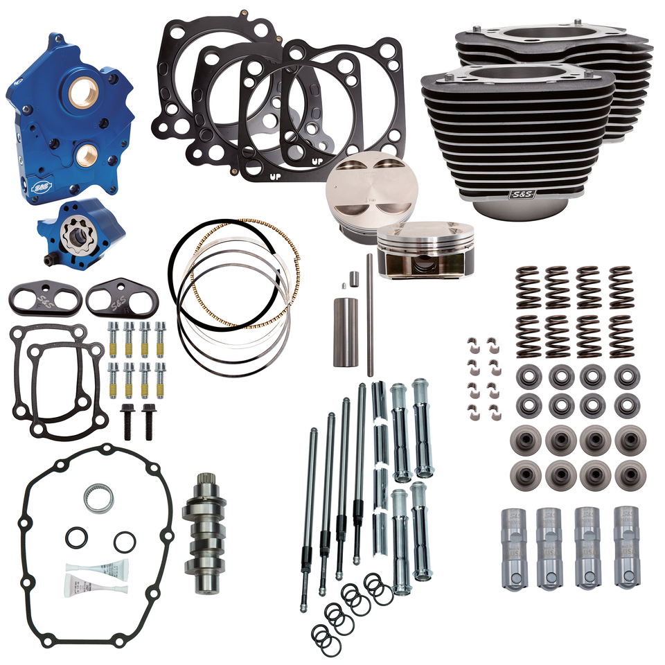 S&S 124CI, 128CI, 129CI & 132CI POWER PACKAGES FOR MILWAUKEE EIGHT - view 3