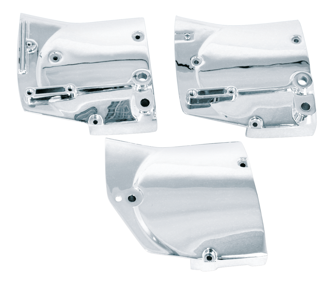 CHROME FRONT SPROCKET COVERS FOR SPORTSTER - view 1 Main image