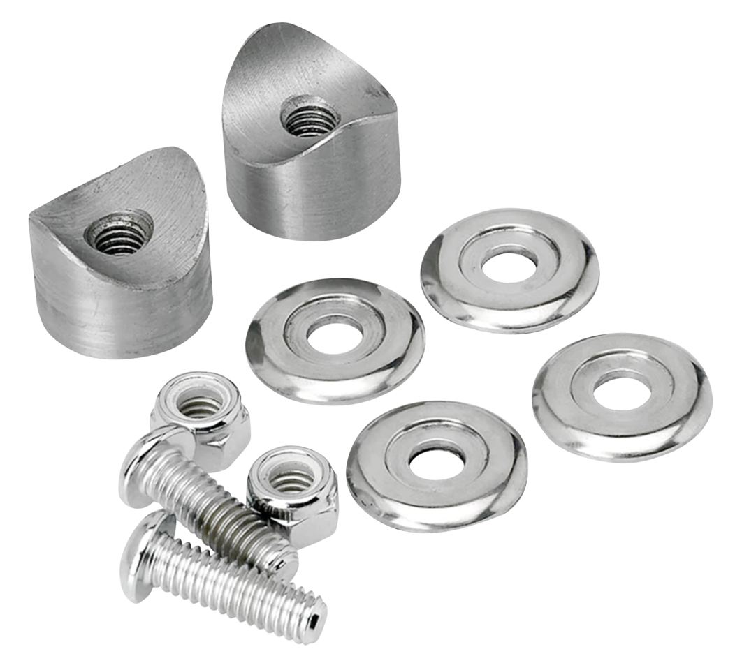 LOWBROW CUSTOMS COPED SEAT MOUNTS FOR HAIRPIN SPRINGS - view 1 Main image