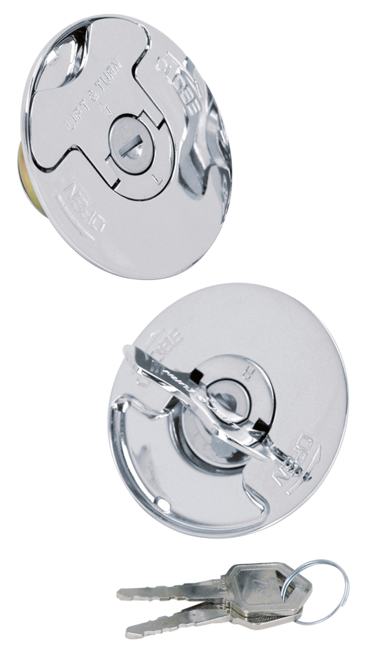 LOCKABLE QUICK CAM FLUSH MOUNT GAS CAPS - view 1 Main image