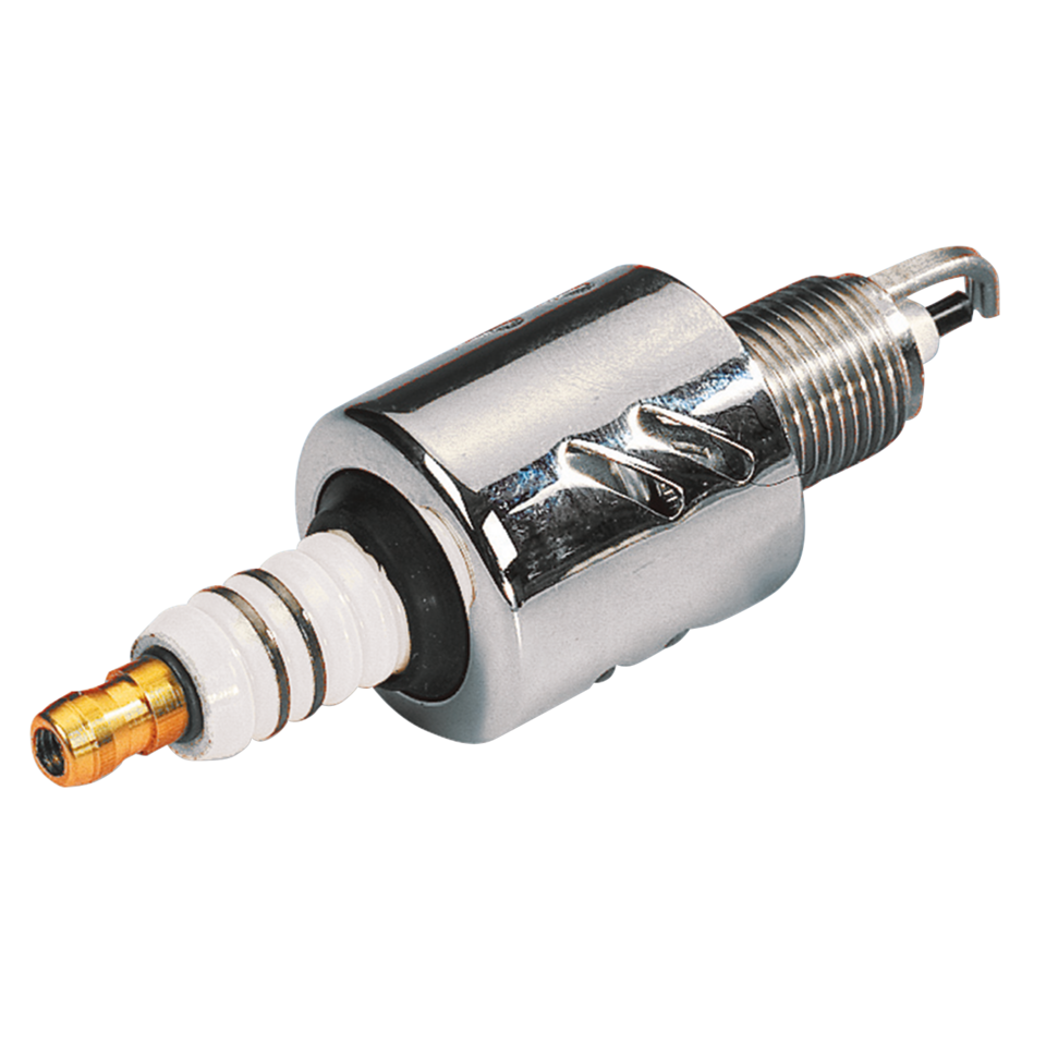 CHROME SPARK PLUG COVERS - view 1