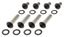 BLACK STAINLESS STEEL FENDER STRUT SCREW KITS - view 1