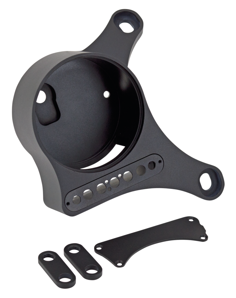 GENUINE ZODIAC ENGINE MOUNTED SPEEDO BRACKETS - view 1