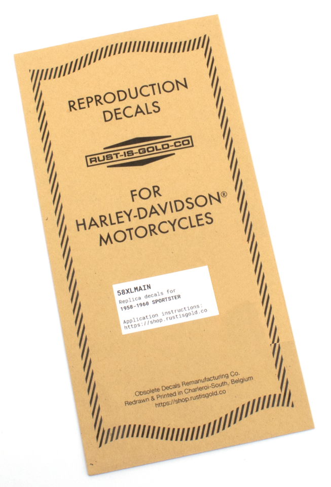 REPLICA OBSOLETE DECALS BY RUST IS GOLD CO. - view 2