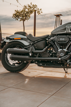 BLACK DUCK SLIP-ONS FOR MILWAUKEE EIGHT SOFTAIL - view 3