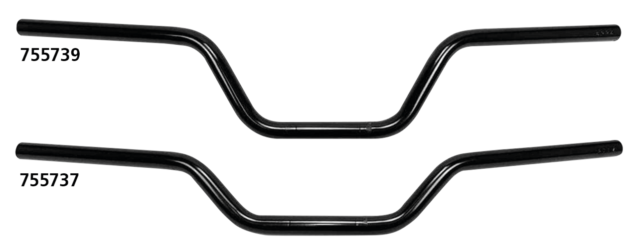 WESTLAND CUSTOMS ONE INCH DIAMETER STREET TRACK HANDLEBARS - view 1 Main image