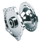 CHROME FRONT HUB 1974-1977 FX & SPORTSTER - view 1