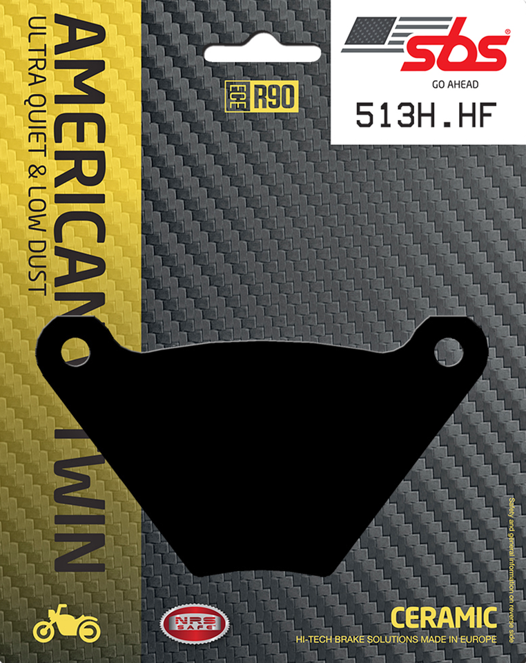 SBS FRONT DISC BRAKE PADS - view 1 Main image